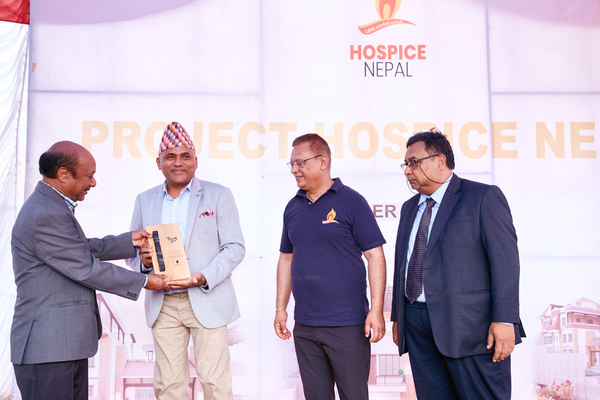 Stone laying ceremony