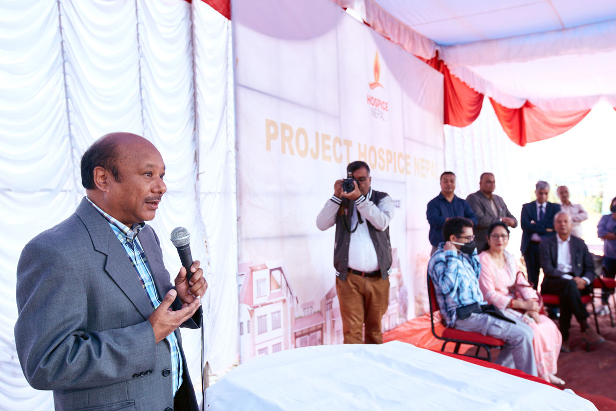 Stone laying ceremony