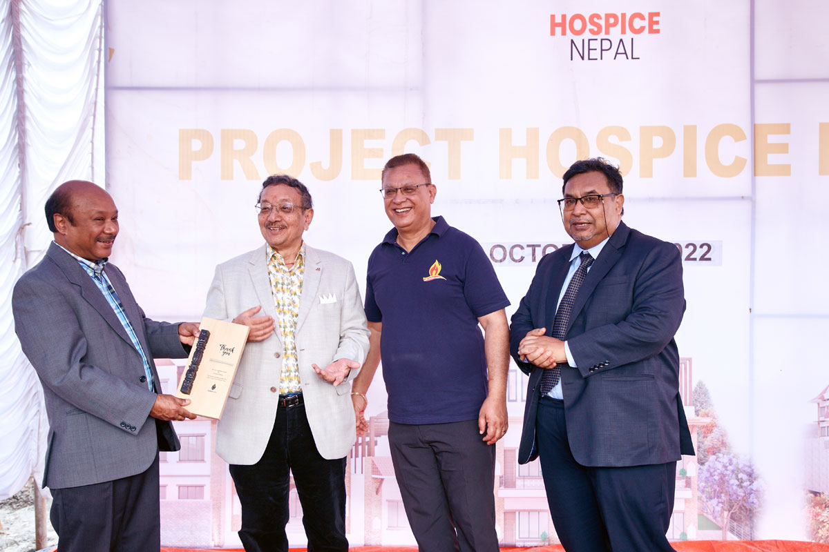 Stone laying ceremony